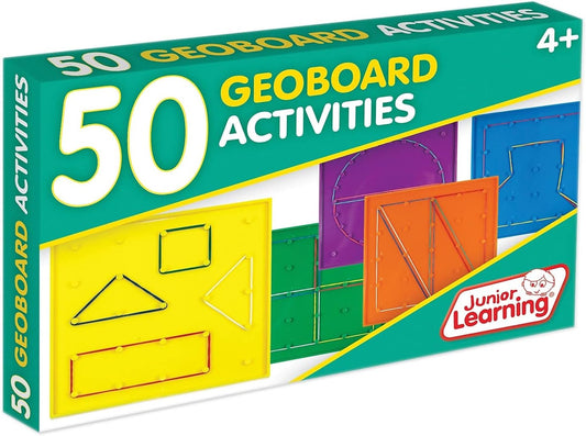 Junior Learning JL342 50 Geoboard Activities, Multi Medium