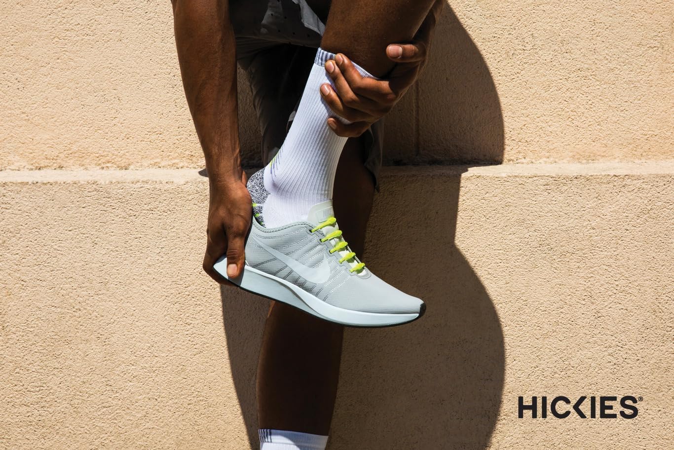 HICKIES No Tie Shoelaces – Elastic, Waterproof, Unisex Shoelaces for Adults, One Size Fits All for Sneakers & Running Shoes