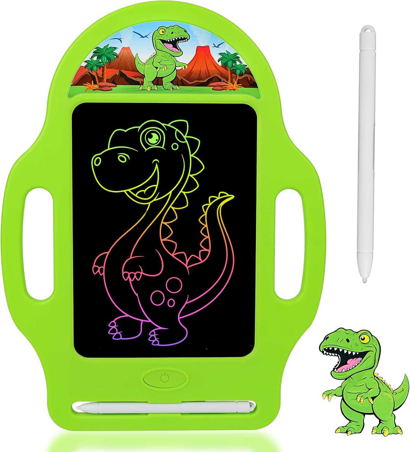Unicorn 8.5 Inch LCD Writing Tablet for Kids 2-6, Drawing Tablet Doodle Board with Handle, Travel Car Toy for Girls, Educational Sketch Pad Birthday Christmas Gift