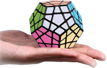 Dreampark 3x3 Megaminx Speed Cube Puzzle Toy, Black