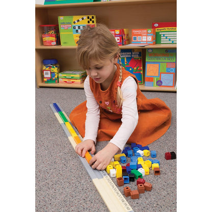 Didax UNIFIX® 1-120 Number Line Track - Extensive, Modular Number Line for Interactive Math Learning in Grades K-2 and Ages 5-7