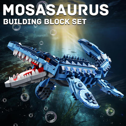 Mechanical Seahorse Building Set Steampunk Ocean Animal Model Kit Articulated Sea Creature Construction Toy Gift for Marine Life Enthusiasts for Adults Teens 1003 Pieces