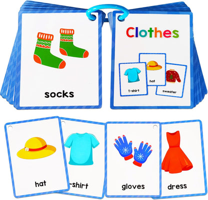 Learning Flashcards Number, 28 Different Number Educational Cards, Social Learning Card for Kids