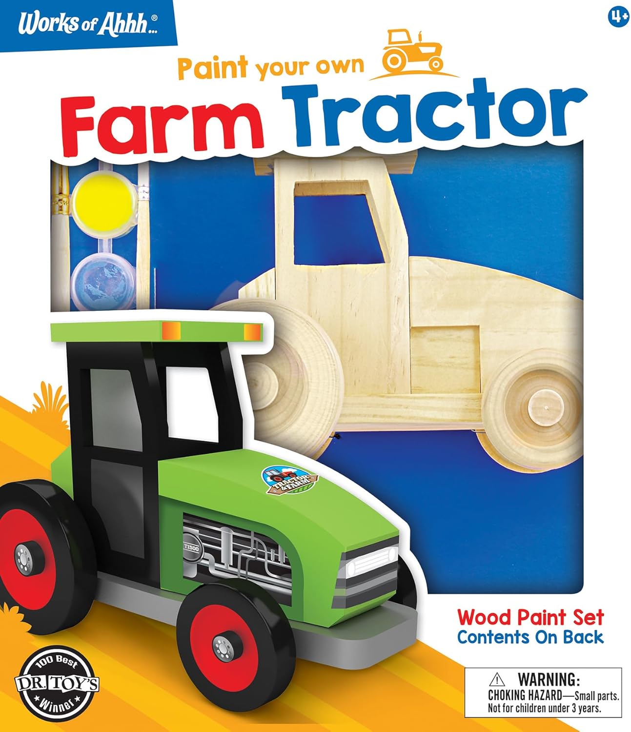 Works of Ahhh... Craft Set - Solar System Mobile Classic Wood Paint Kit