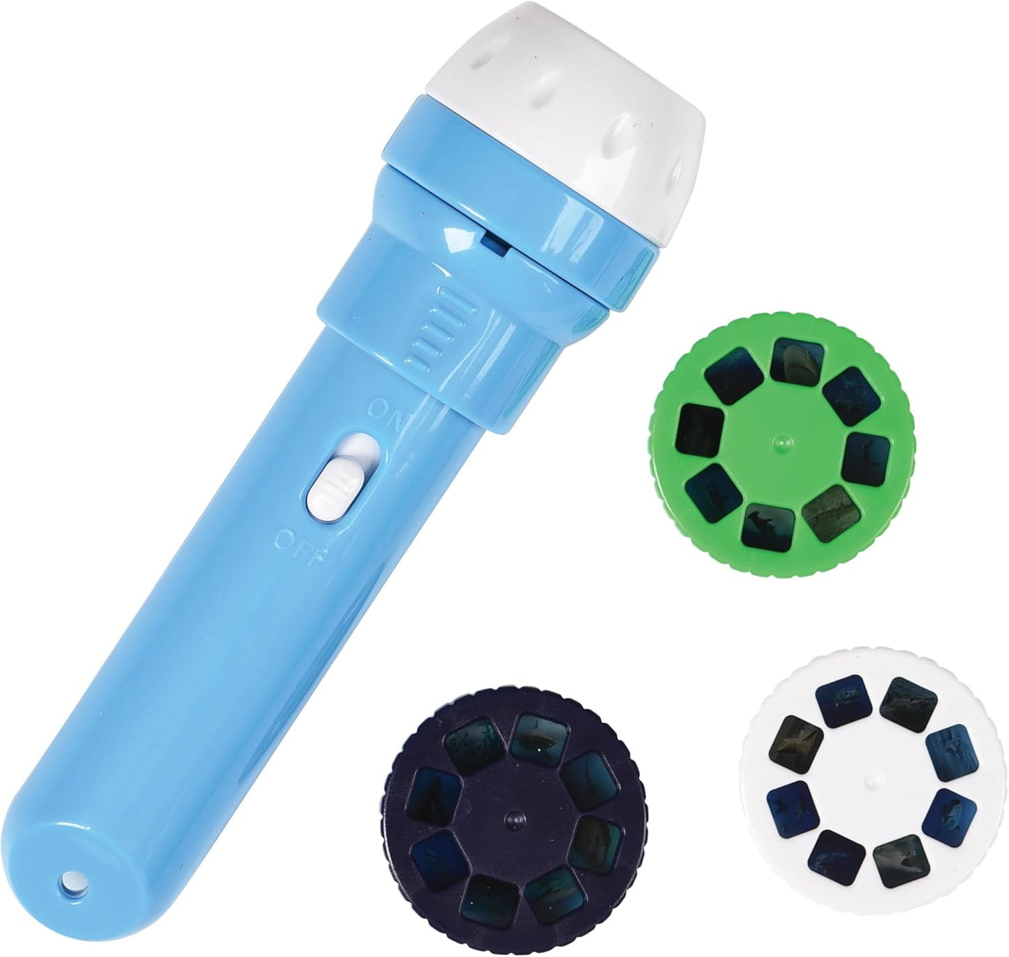 Sea Creatures Projector Viewer Toy – Educational Ocean Life Science Toy for Kids – Includes Photo Reels – Marine & STEM Learning Tool Ages 3+