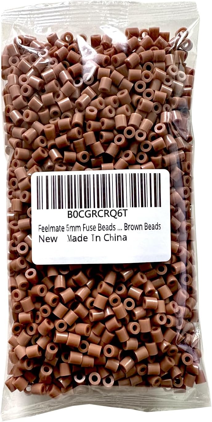 Fuse Beads 2,000 pcs 5mm Fuse Beads Kit Iron Beading Ironing Melting Fusion Beads Craft Set