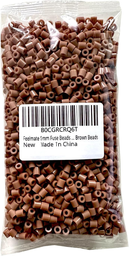 Fuse Beads 2,000 pcs 5mm Fuse Beads Kit Iron Beading Ironing Melting Fusion Beads Craft Set