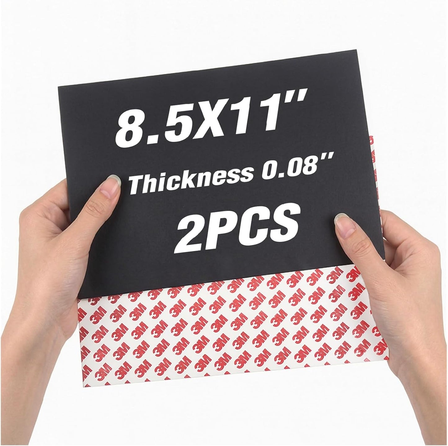 Magnetic Squares with Adhesive Backing(36PCS Each 1.5" x1.5"),Pre-Cut Self Sticky Magnets as Back to School Supplies,Peel and Stick for Cards/Picture/Poster (80mil Magnet)