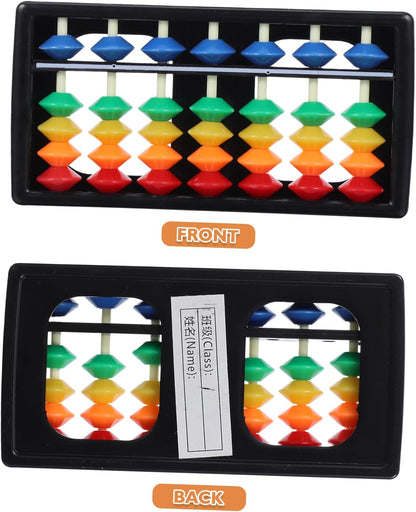 TOYANDONA Colorful Abacus for Kids Educational Math Toy 7-Row Mental Arithmetic Tool Lightweight Portable Counting Aid for Preschool Learning