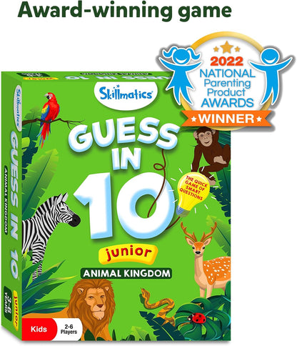 Skillmatics Guess in 10 NASA Space, Perfect for Boys, Girls, Kids & Families Who Love Card Games, Educational Toys, Travel Games, Gifts for Ages 8, 9, 10 and Up