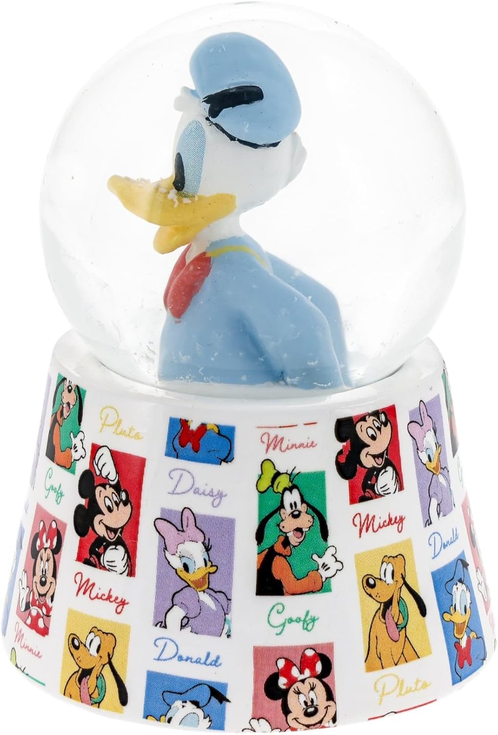 Silver Buffalo Disney Mickey and Friends Mini Light Up Snow Globe│Minnie Mouse│3.8 Inches Tall, 45mm (Small) - Colors A