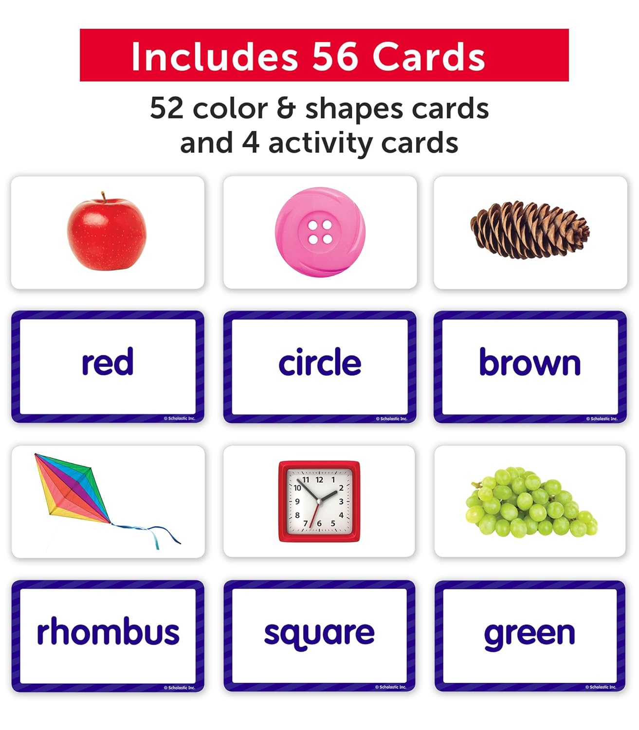 Flash Cards: Colors & Shapes