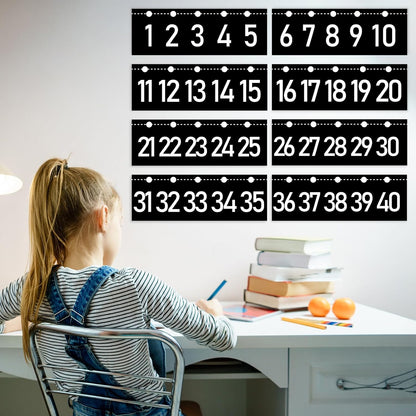 Number Line for Classroom Wall (-20 to +120) Boho Heart Shape Number Bulletin Board for Students Math Learning Boho Bulletin Border Decor Numbers Boarder Strips for Home School