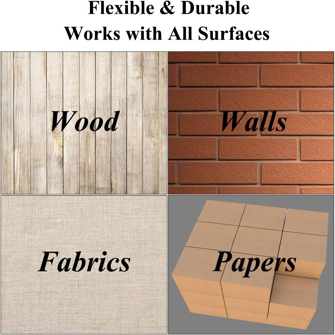 2.5 Inch Alphabet Letter Stencils - 70 Pack Letter Number Stencil Templates with Signs for Painting on Wood, Reusable Calligraphy Letters Stencils for Chalkboard Fabric Wood Signs