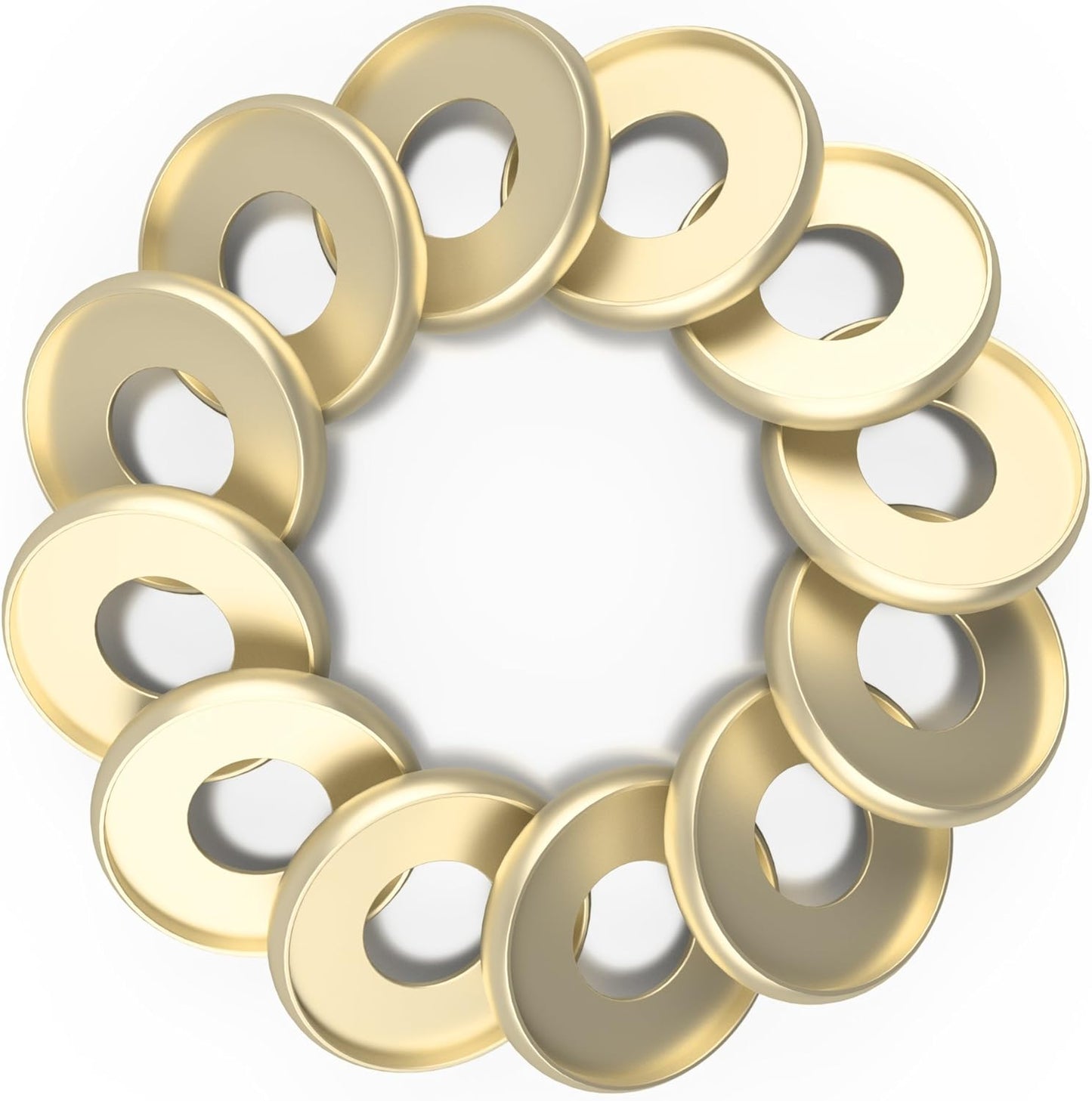 Discagenda Discbound Discs (Gold, 9 Piece 1.65in)