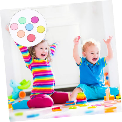 ERINGOGO 100pcs Math Manipulatives Preschool Learning Activities Place Value Disks Educational Toys