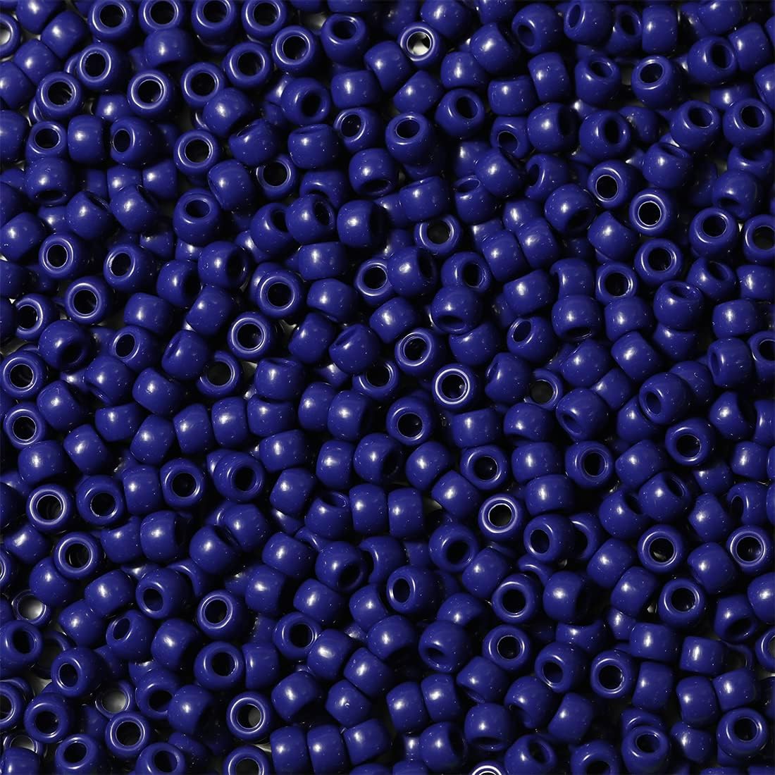 Bala&Fillic 6x9mm Army Green Pony Beads with Smooth Surface 1000pcs Crayon Color Craft Beads (Army Green)