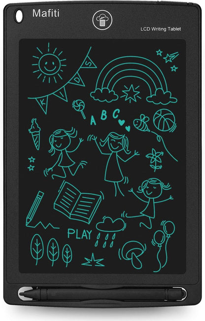 Mafiti LCD Writing Tablet 8.5 Inch Electronic Writing Drawing Pad Portable Doodle Board Gifts for Kids Office Memo Home Whiteboard Black