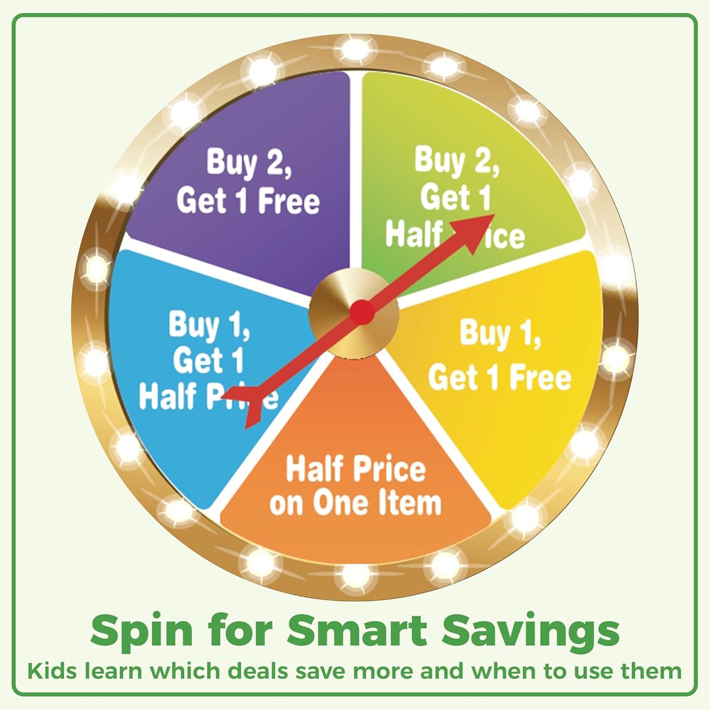BeFree for MoneyStars – Kids Board Game Age 7+ | Fun Play Money Shopping Game with Bills & Coins and Store Deals | Make Smart Choices, Pay, Get Change & Win by Saving | Educational Strategy Game