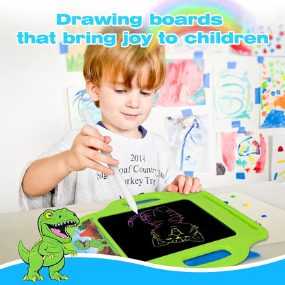 Unicorn 8.5 Inch LCD Writing Tablet for Kids 2-6, Drawing Tablet Doodle Board with Handle, Travel Car Toy for Girls, Educational Sketch Pad Birthday Christmas Gift