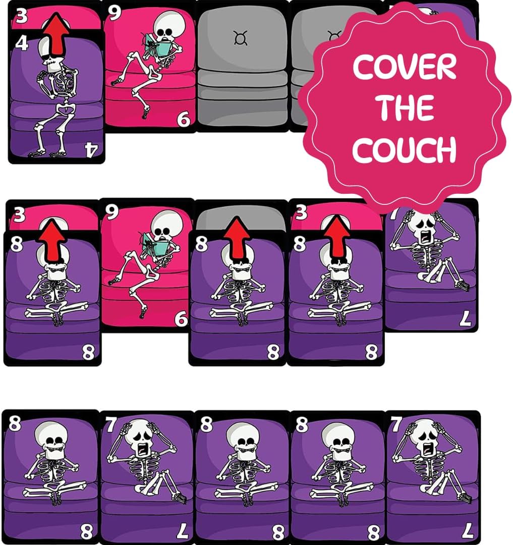 Couch Kittens Card Game- Quick and Easy 2 Player Game for Cat Lovers by The Dusty Top Hat