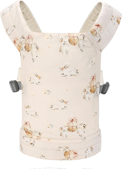 Miracle Baby Doll Carrier for Kids, Front and Back Baby Doll Accessories Backpack Kid Toddlers Play Toy Baby Carriers with Adjustable Straps for Little Girls