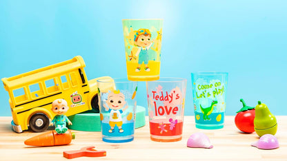 Zak Designs 14.5oz Disney Frozen 2 Nesting Tumbler Set Includes Durable Plastic Cups, Fun Drinkware is Perfect for Kids, 4pk (14.5oz, Anna & Elsa & Olaf)