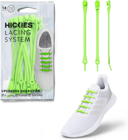 HICKIES No Tie Shoelaces – Elastic, Waterproof, Unisex Shoelaces for Adults, One Size Fits All for Sneakers & Running Shoes