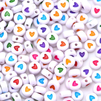 1600Pcs White and Silver Round Letter Beads A-Z, 4X7mm Acrylic Alphabet Beads for Jewelry Making