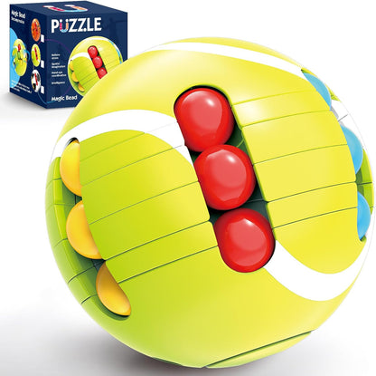 Puzzle Sport Ball Toys - 3D Brain Teasers and Puzzle Games for Kids and Adults, Fun Brain Memory Intelligence 2.5" Small Puzzles Magic Bead, Hand Sport, Adult Relieve Stress Teens and Kids Gifts