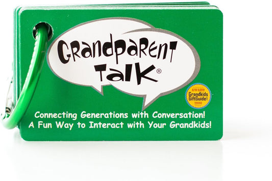Grandparent Talk by Around the Table Games - Portable, Meaningful Conversation Starters