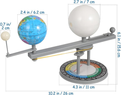 Alipis Sun Earth Moon Orbital Model Educational Astronomy Teaching Aid Solar System Model for School Home Science