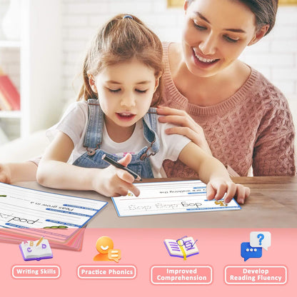 Alphabet & Number Practice Dry Erase Sheets A-Z Letters & Numbers 1-10 | Perfect for Preschool, Homeschool & Kindergarten