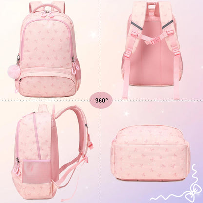Girls Backpack for Elementary Unicorn Backpack Kids Backpack School Bookbag for Girls 3 in 1 Set Back to School
