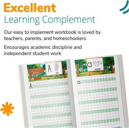 Dry Erase Number & Alphabet Flashcards for Kids Ages 3-5, 10 Numbers & 26 Visual ABC Flash Cards, Homeschool Learning Supplies, Summer School & After School Teaching Supplies for Handwriting Practice
