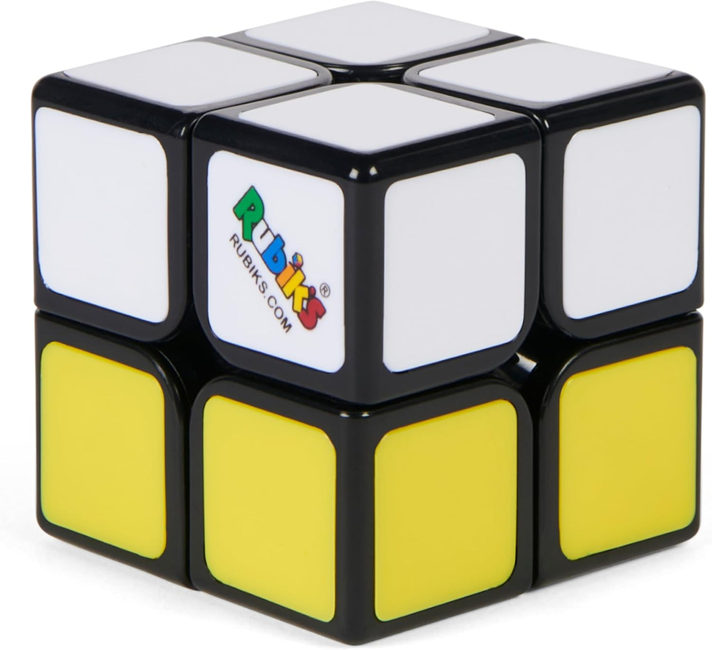 Rubik’s Cube, Apprentice, 2x2 Beginner Cube, Problem-Solving Brain Teaser, Classic Color-Matching Puzzle, Fidget Toy, Sensory Puzzle for Adults, Teens, Kids, for Ages 7 & Up
