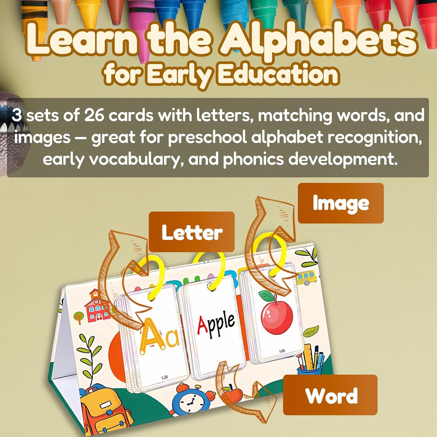 English Learning Pocket Chart Calendar Set for Kids 3-10 - Sentence Building Puzzle Games, Word Games, Phonics Flash Cards, Early Education Classroom Home Preschool (Advanced Set)