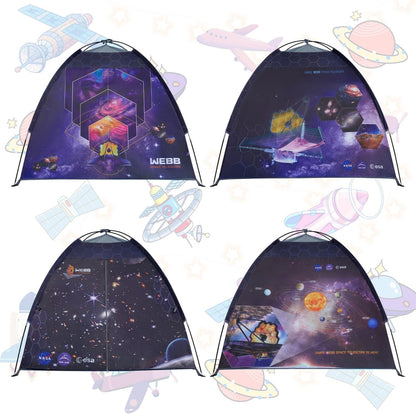 Mnagant James Webb Space Telescope Kids Play Tent Indoor & Outdoor for Boys and Girls(61" x 61" x 45")