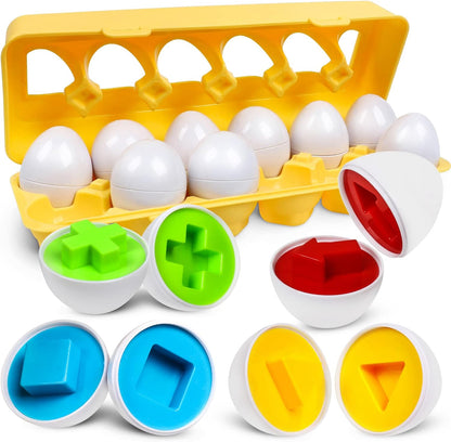 Alphabet Learning Toys Matching Letter ABC Fine Motor Toy Double-Side Ice Cream Toys Preschool Learning Activities Montessori for Toddler Kids Ages 2 3 4 5