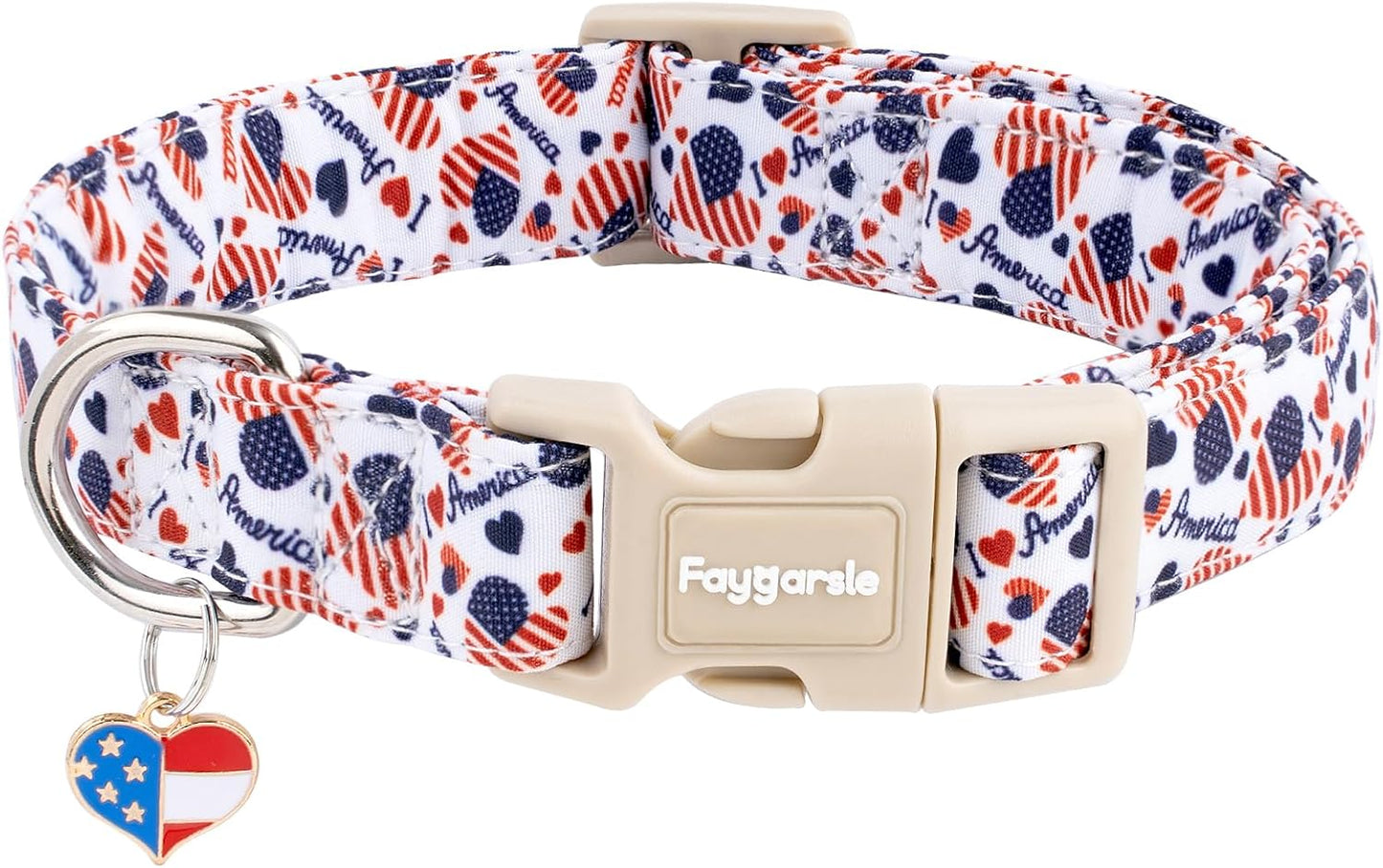 Faygarsle Dog Collar for Small Medium Large Dogs Colorful Puppy Collars for Female Dogs Toy Building Blocks Patterned Pet Collars for Summer Spring Wedding Puppy Girl Dog Collar M