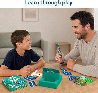 Skillmatics Guess in 10 NASA Space, Perfect for Boys, Girls, Kids & Families Who Love Card Games, Educational Toys, Travel Games, Gifts for Ages 8, 9, 10 and Up