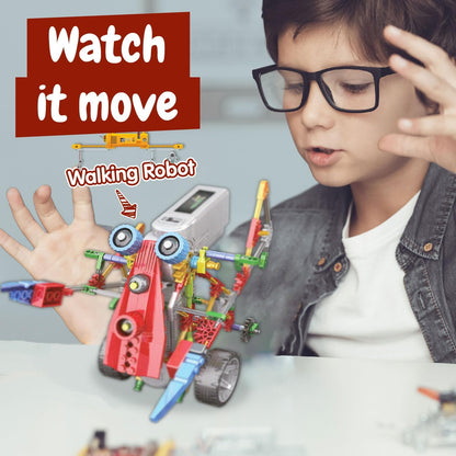 Science4you Robotics Betabot - Stem Robotics Kit for Kids 8-12+, 126 Pieces Included, Robot Building Kit for Kids, Robot Toys, Game, Gift for Boys and Girls Ages 8 9 10 11 12+