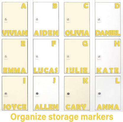 Qyeahkj 103 Pcs Glitter Silver Magnetic Letters - 2'' Alphabet Letters Kit for Classroom, Whiteboard, Fridge, Teachers & Preschool Learning