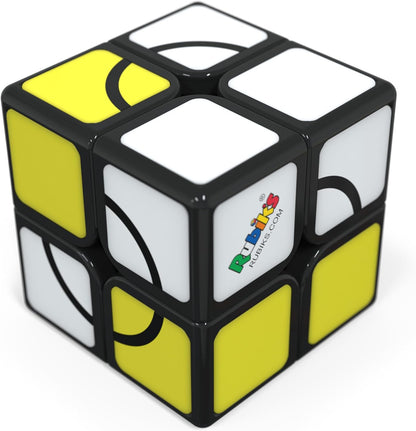 Rubik’s Cube, Apprentice, 2x2 Beginner Cube, Problem-Solving Brain Teaser, Classic Color-Matching Puzzle, Fidget Toy, Sensory Puzzle for Adults, Teens, Kids, for Ages 7 & Up