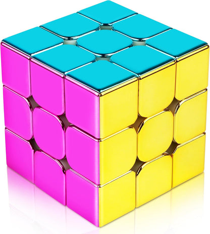 D-FantiX Cyclone Boys 3x3 Speed Cube Stickerless Magic Cube 3x3x3 Puzzles Toys (56mm)