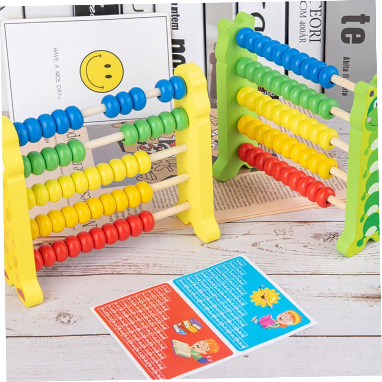 SUPVOX 1pc Colorful Wooden Abacus for Boys and Girls Educational Calculating Tool for Preschool Learning for Early Mathematics Development and Classroom Supplies