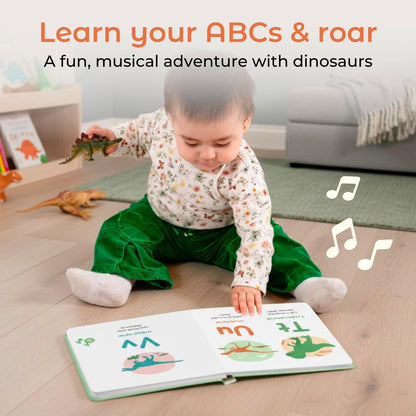 Cali's Books Alphabet Book for Toddlers 1-3 - Learn ABC, Musical Books for Kids, Interactive Talking Baby Toddler Sound Book, Educational Song Learning Toys, Singing and Speech Music Toy for Babies
