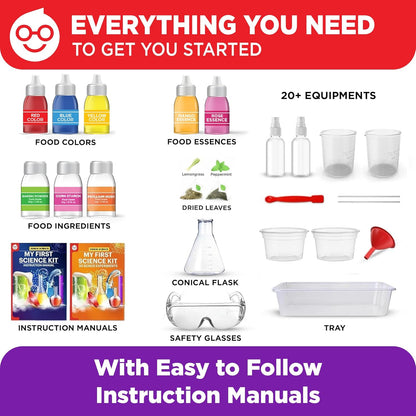 Doctor Jupiter Ultimate Science Kit, Chemistry Set for Kids Ages 8-9-10-11-12-13-14 | Birthday Gift Ideas for Boys & Girls 8+ Years Old | STEM Toy with 135+ Experiments | Learning & Educational Kits