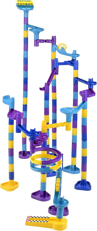 Discovery Toys MARBLEWORKS Marble Run Starter | Kid-Powered Learning | STEM Educational Building Block Toy Learning & Childhood Development 5 Years Old and Up