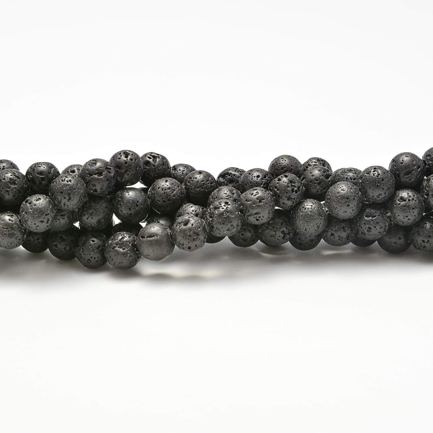NCB 100pcs Original Natural Stone Beads Gemstone Round Loose Beads 6mm 8mm 10mm (Blue Aventurine, 6mm 100Beads) - Colors A